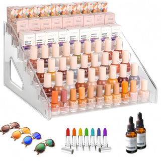 Organizador De Acrilico De Esmaltes Para Uñas 7 Niveles Organizador De Acrilico De Esmaltes Para Uñas 7 Niveles