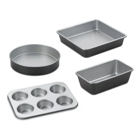 Juego De Moldes Antiadherente Acero Inox. Cuisinart