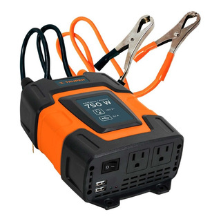 Inversor De Corriente Dual Truper Inco-750 Con Usb 750w Inversor De Corriente Dual Truper Inco-750 Con Usb 750w
