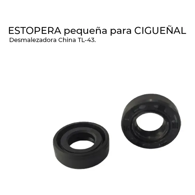 Estopera Pequeña Para Cigueñal De Desmalezadora China Tl-43