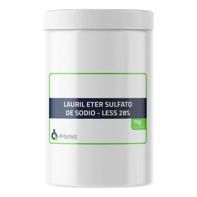 Lauril Eter Sulfato De Sodio - Less 28% - 1 Kg