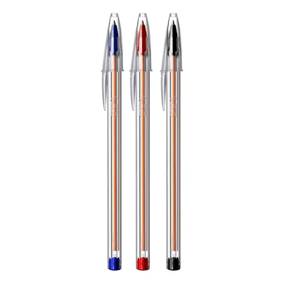 Boligrafo Bic Cristal Fine Plus 0.8mm Azul X Unidad