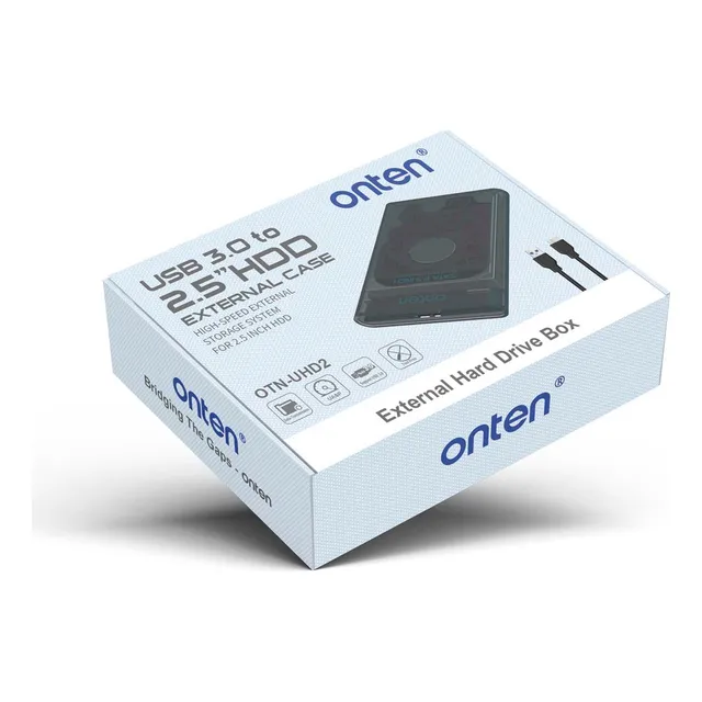 Cofre Case Onten  Disco Duro 2,5 3.0 Negro