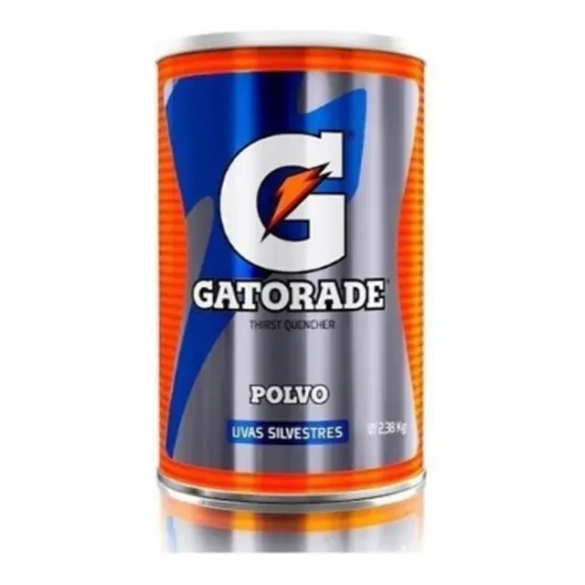 Gatorade En Polvo Naranja Uva O Lima-limon 2.38kg Rinde 34 L Color Uva