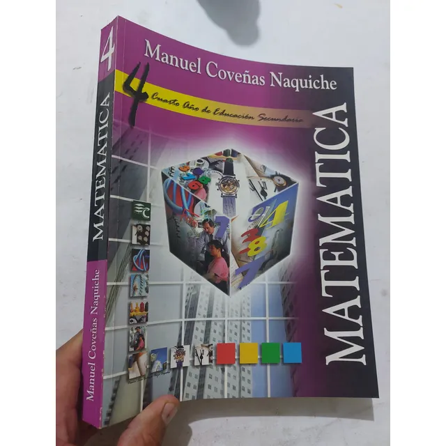 Libro Matemáticas 4° Secundaria Manuel Coveñas Naquiche 