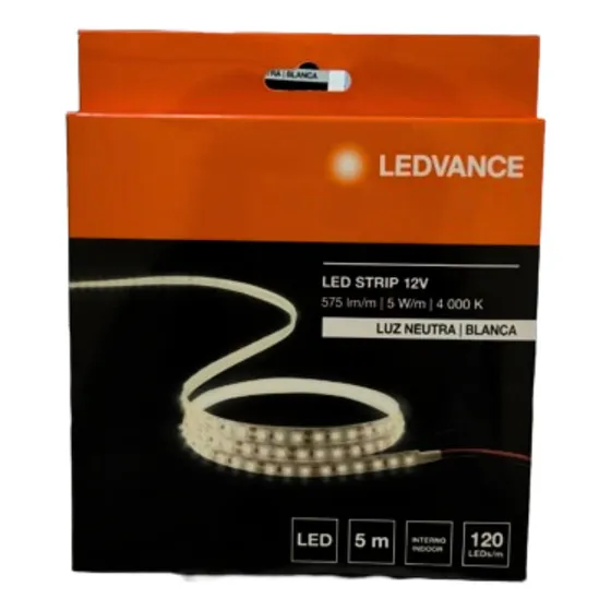 Cinta De Led 5w/m Tira Eco Flex Ledvance X 5 Metros Ip20