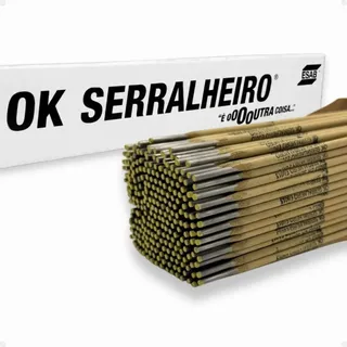 Eletrodo E6013 Para Metal 2,5mm 5kg Ok Serralheiro Esab Weld