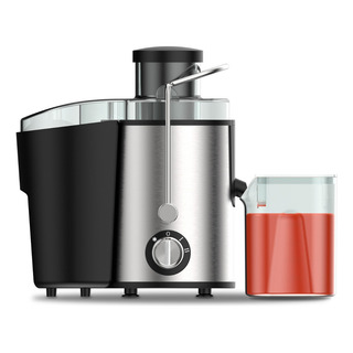 Extractor de jugos 800w licuadora con envase Color Plateado Extractor de jugos 800w licuadora con envase Color Plateado