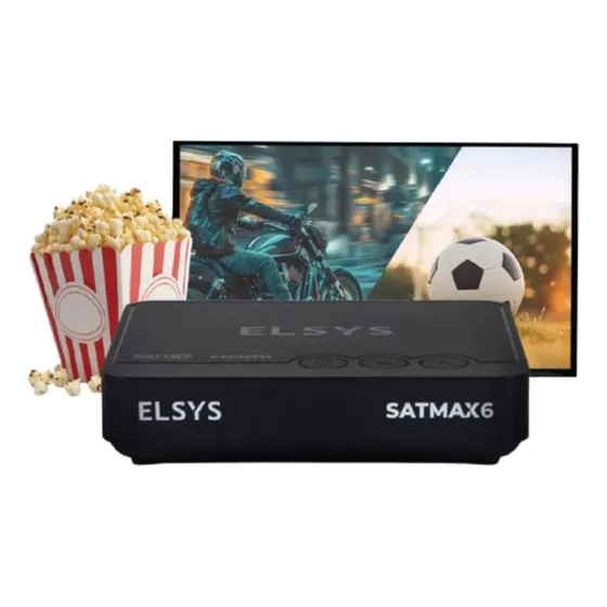 Receptor Nova Parabólica Canais Livres - Elsys (claro/sky)