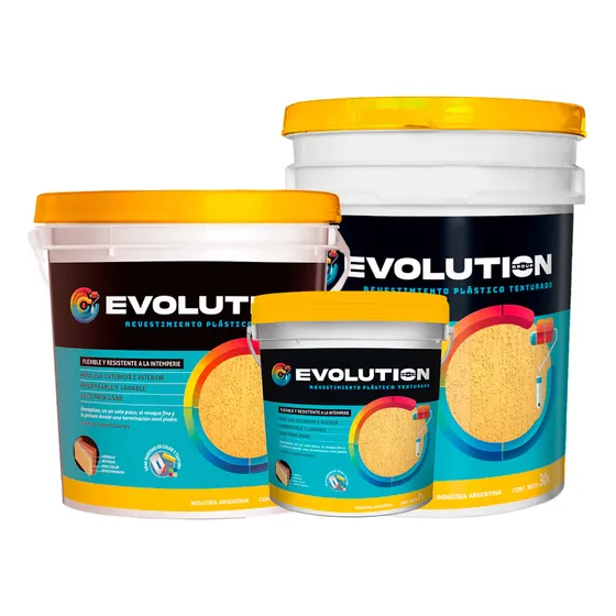 Revestimiento Plástico Texturado Llana 30 Litros Evolution