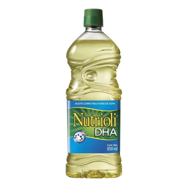 Aceite puro de soya vegetal dha Nutrioli botella850 ml