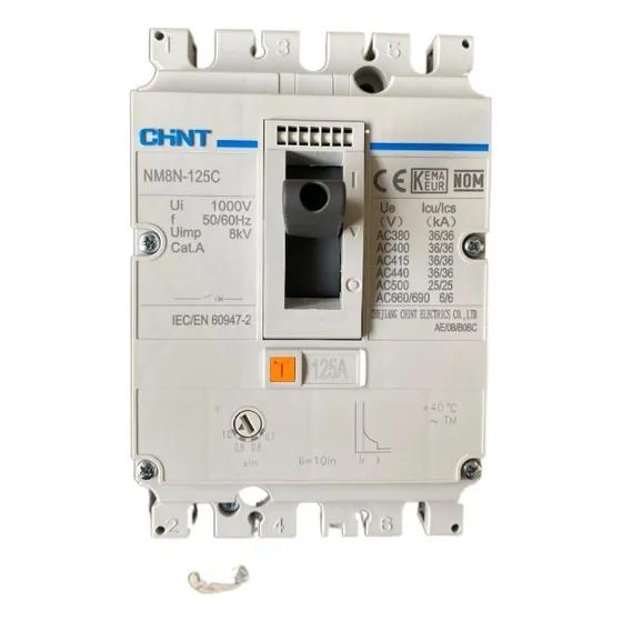 Interruptor Termomagnético Nm8n-125c Tm 125 Amperes 3 Polos