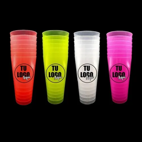 Vasos Plasticos Licoreros 16 Onz Personalizados
