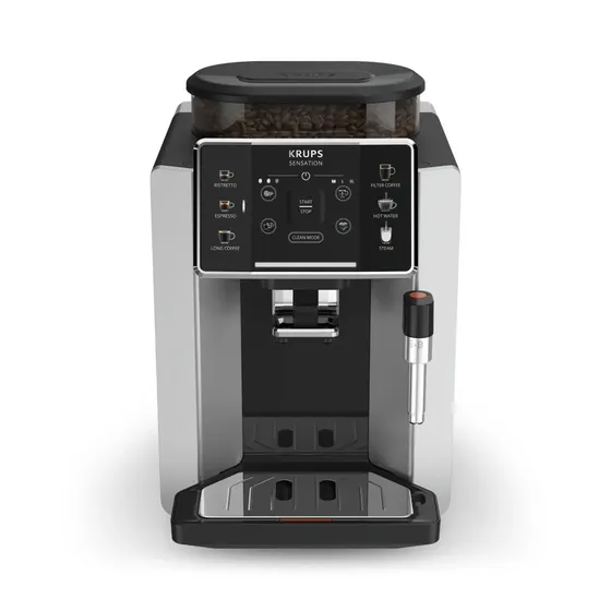 Cafetera De Espresso Automática Sensation C10 EA910EMX Gris Krups