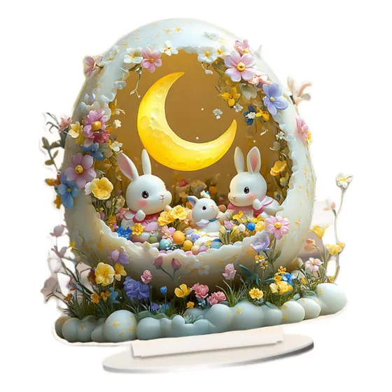 New Figura De Conejo De Pascua Figura De Conejo Linda