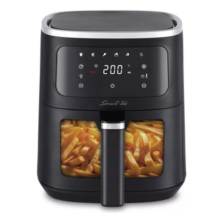 Freidora De Aire Air Fry 6lts Af2060 6l Smart Tek Color Negro Freidora De Aire Air Fry 6lts Af2060 6l Smart Tek Color Negro