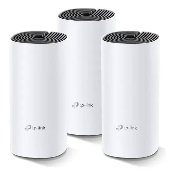 Sistema Wi-Fi Mesh TP-Link Deco M4 V3 3-pack Router AC1200 Dual Band Color Blanco