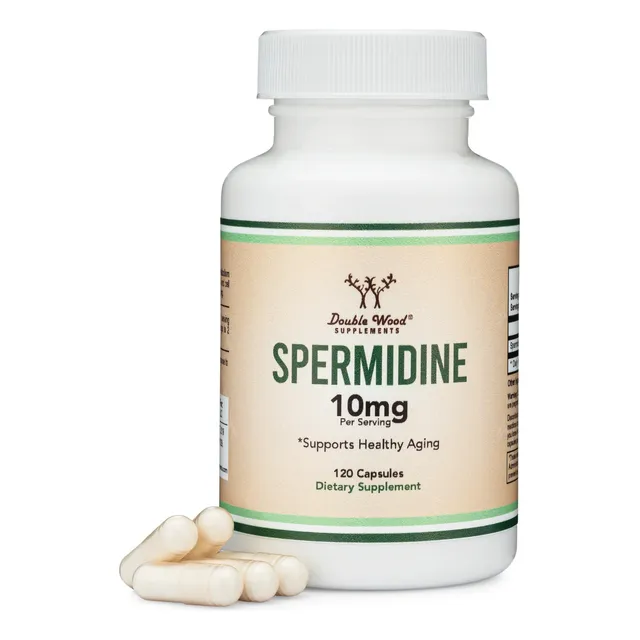 Spermidine Espermidina 10 Mg X 120 Cápsulas Sabor Sin Sabor