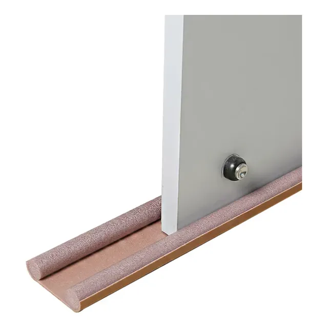 Burlete Tope Doble Bajo Puerta Aislamiento Frio Ruido 95 Cm