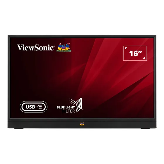 Monitor ViewSonic VA Va1655 con pantalla de 16" 60Hz 220V y resolución Full HD
