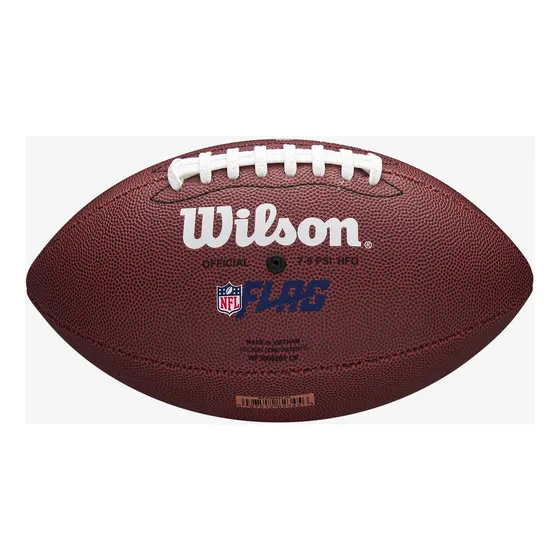 Balón Americano Nfl Flag Wilson Color Marrón