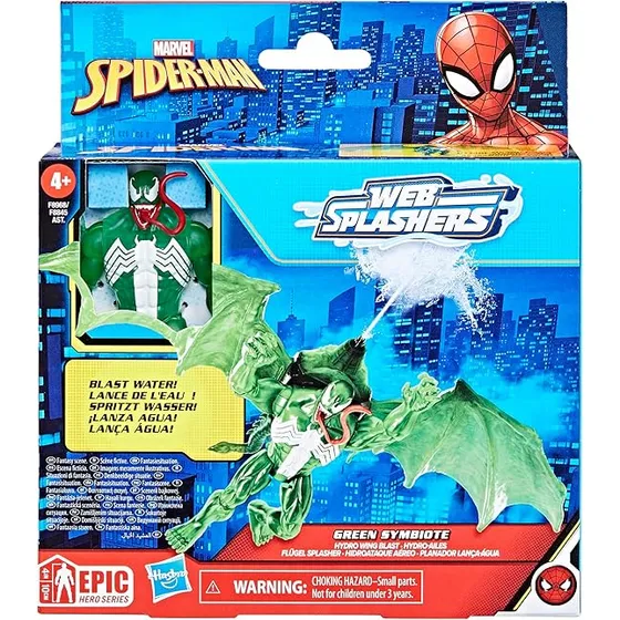 Marvel Spider-man Epic Hero Symbionte Verde