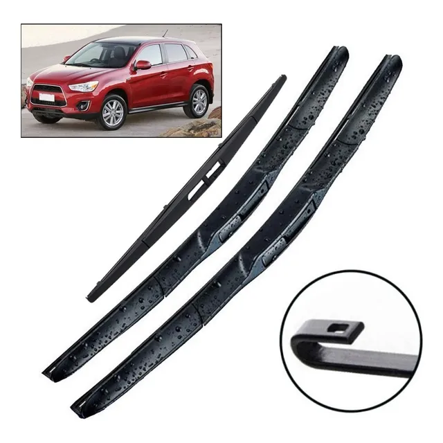 Mitsubishi Asx 2010-2023 Plumillas Delanteras Y Trasera