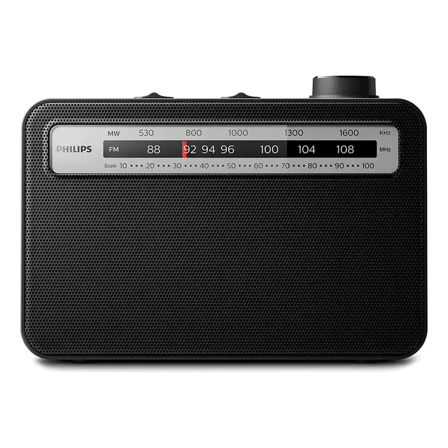 Radio portátil AM/FM Philips TAr2506 Analogica Portatil Negro
