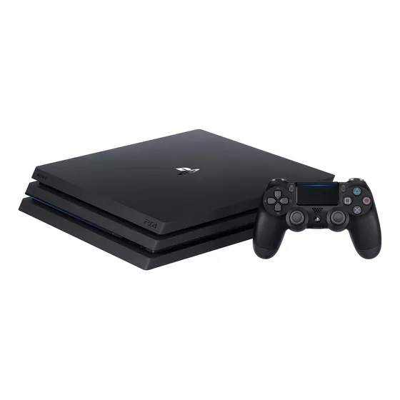 Ps4 Playstation 4 Pro 7215b 1 Tb 2 Controles - Pode Retirar Cor Preto