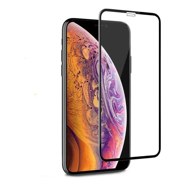 Vidrio Templado Full Cover Para  Todos Los iPhone