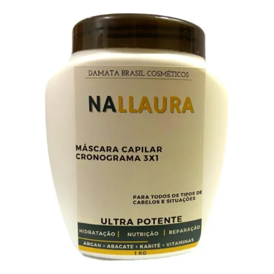 Máscara Capilar Cronograma Hidratação,nutrição,reparação 1kg