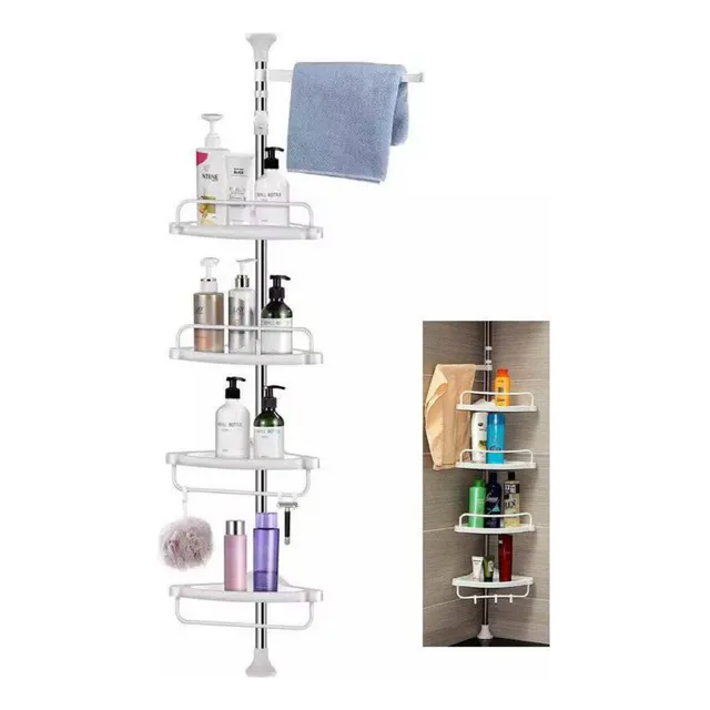Organizador Esquinero De Ducha De 4 Niveles