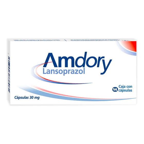 Amdory Cápsulas 30 Mg, 14 Cápsulas