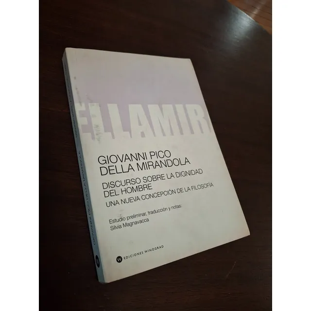 Discurso Sobre La Dignidad Del Hombre - Della Mirandola (s)