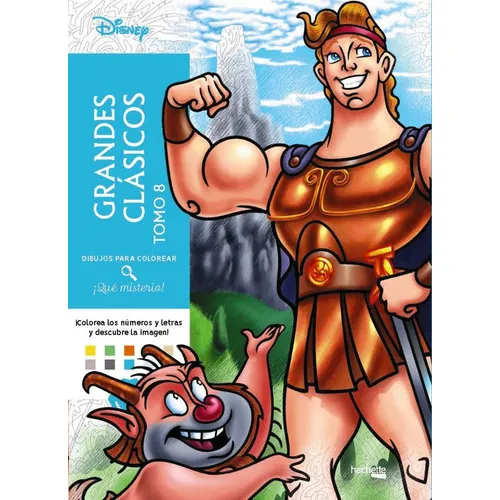 Dibujos para Colorear Que Misterio Grandes Clasicos Tomo 8 Editorial Hachette Tapa Blanda en Español