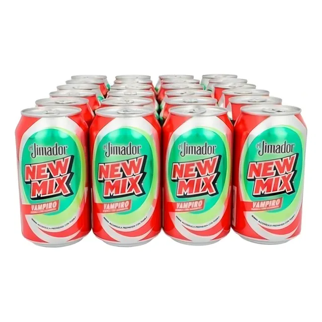 Pack De 24 Bebida Preparada New Mix Jimador Vampiro Lata 350