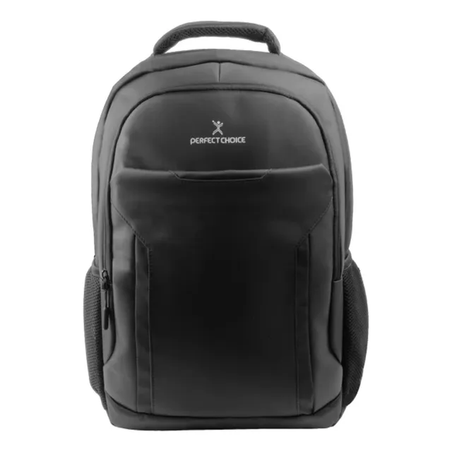 Mochila Perfect Choice PC-083931 Para Laptop Poliéster Color Negro