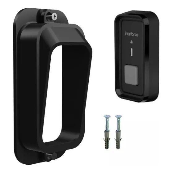 Protetor Campainha Sem Fio Intelbras Antivandalismo Cib 101 Cor Preto 127/220v