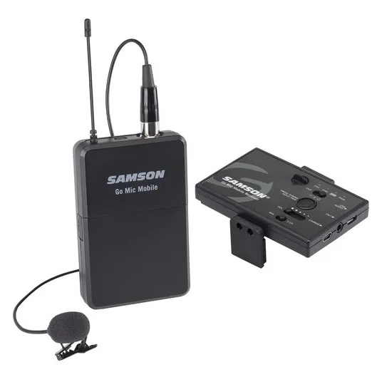 Sistema De Microfono Inalambrico P/ Celulares Samson Gmmslav