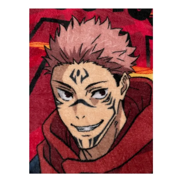 Frazada Cobija Sukuna - Jujutsu Kaisen 117 X 152 Cm