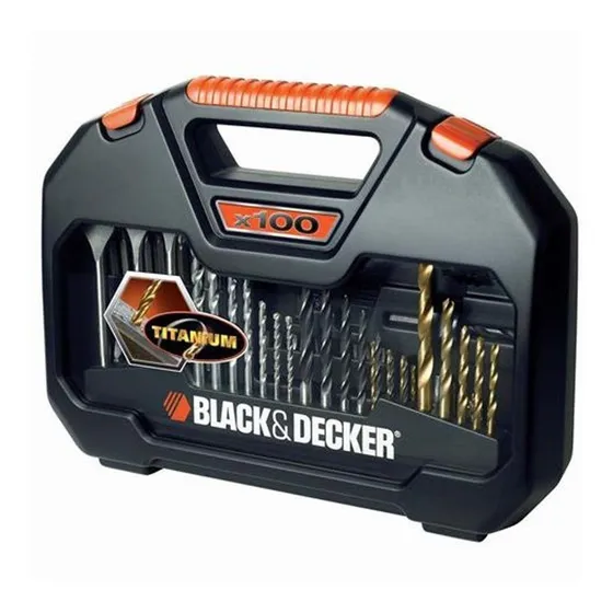Kit Furadeira E Parafusadeira 100p Black+decker - Construção