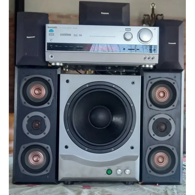 Equpo Sintoamplificador 5.1 Panasonic ( Technics ) 