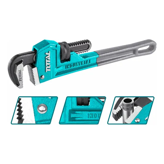 Llave De Tubo 18  Stilson Cizalla 18  Total Apertura 60mm