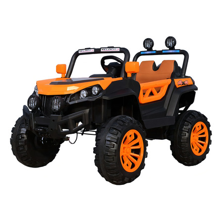 Quadriciclo Carrinho Elétrico Infantil Utv 2 Lugares Laranja Quadriciclo Carrinho Elétrico Infantil Utv 2 Lugares Laranja