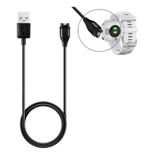 Cabo Carregamento Usb P/ Garmih Forerunnner 265 / 265s / 965