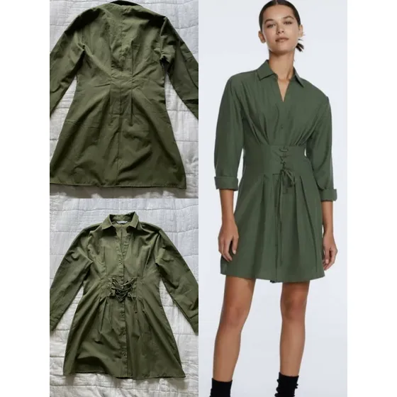Vestido Camisero Stradivarius