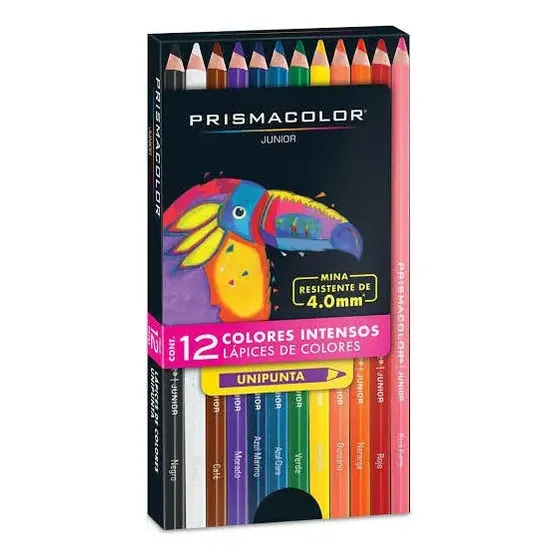 Lápices De Colores Prismacolor® Junior Intensos 12 Pzas