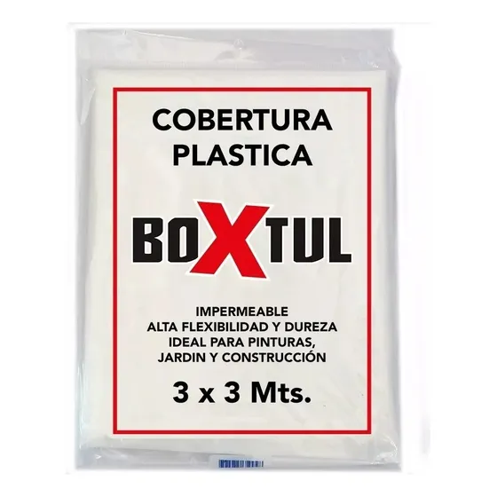 Cobertor Plastico Multiuso 3x3 Transparente Obras Pintor X 6