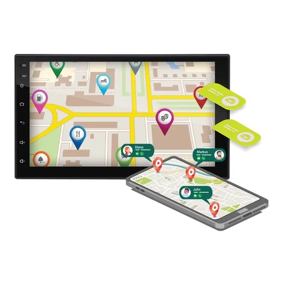 Reproductor Spider Pantalla 7´´hd  Carplay Camara Incluida