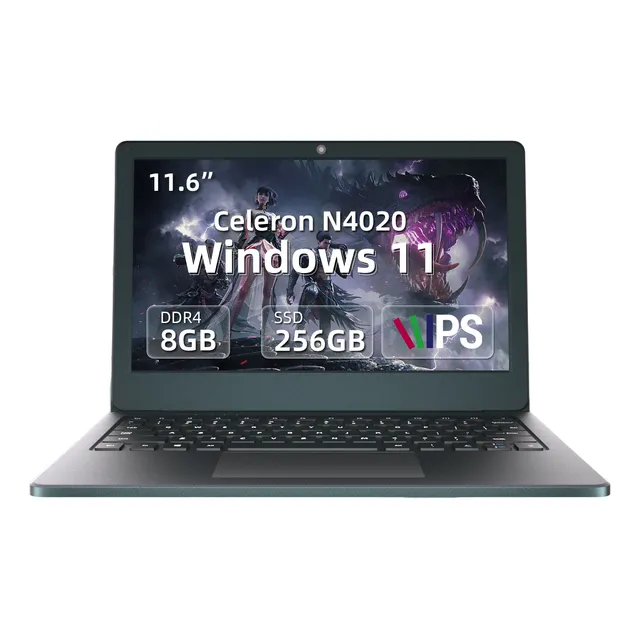 Laptop 11.6  Ditu Win Intel Celeron N4020 8gb 256gb Ssd